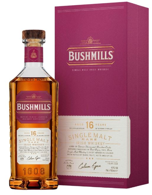Bushmills 16 Years 40° 70 cl + GBX