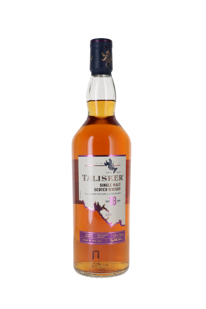 Talisker 18 Years 45.8° 70 cl + GBX