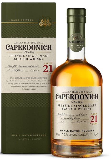 Caperdonich Unpeated 21 Years  48° 70 cl + GBX