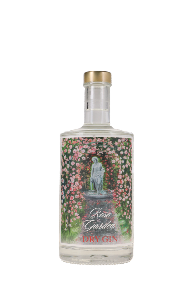 Rose Garden Dry Gin 44° 50 cl + GBX