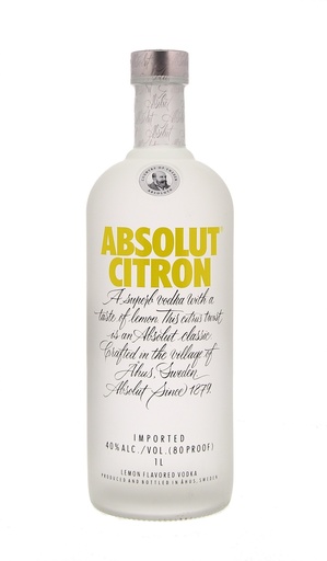 [3070] Absolut Citron 40° 1 L