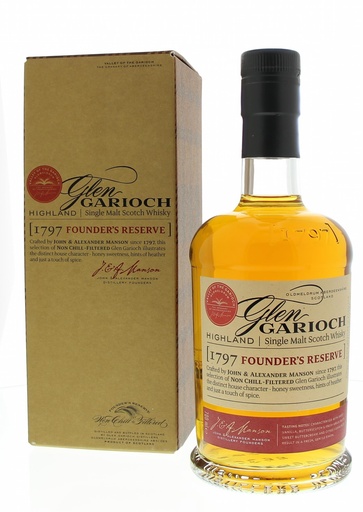 [GLENGA353X] Glen Garioch 1797 Founder's Reserve 48° 70 cl + GBX