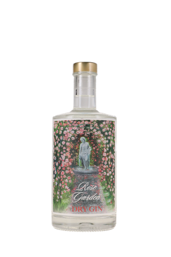 [ROSEEQD1T7] Rose Garden Dry Gin 44° 50 cl + GBX